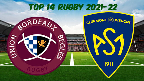 Bordeaux-Begles vs Clermont 30.10.2021 Rugby Full Match Replay Top 14
