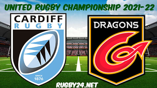 Cardiff vs Dragons 23.10.2021 Rugby Full Match Replay United Rugby Championship