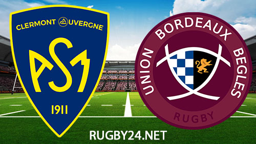 Clermont Auvergne vs Bordeaux Begles Rugby 29 December 2023 Full Match Replay Top 14