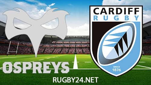 Ospreys vs Cardiff Rugby Full Match Replay 1 January 2024 United Rugby Championship