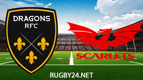 Dragons vs Scarlets Rugby Full Match Replay 1 January 2024 United Rugby Championship