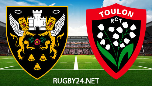 Northampton Saints vs Toulon Rugby 15 December 2023 Full Match Replay European Champions Cup