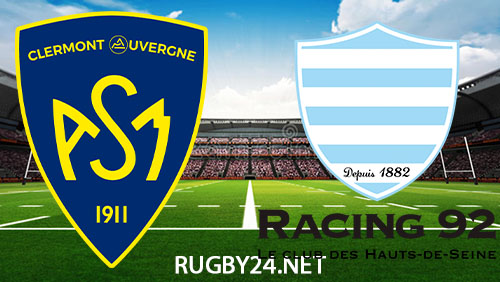 Clermont vs Racing 92 Rugby 2 December 2023 Full Match Replay Top 14