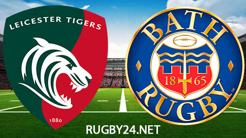 Leicester Tigers vs Bath Rugby 31 December 2023 Full Match Replay Gallagher Premiership