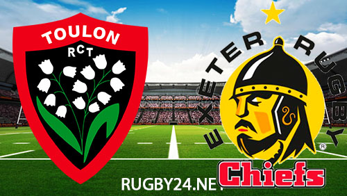 Toulon vs Exeter Chiefs Rugby 9 December 2023 Full Match Replay European Champions Cup