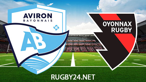 Bayonne vs Oyonnax Rugby 27 January 2024 Full Match Replay Top 14