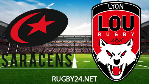 Saracens vs Lyon Rugby 20 January 2024 Full Match Replay European Champions Cup