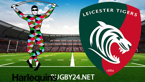 Harlequins vs Leicester Tigers Rugby 26 January 2024 Full Match Replay Gallagher Premiership