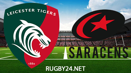 Leicester Tigers vs Saracens Rugby 6 January 2024 Full Match Replay Gallagher Premiership