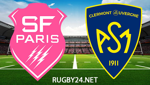 Stade Francais vs Clermont Rugby 6 January 2024 Full Match Replay Top 14