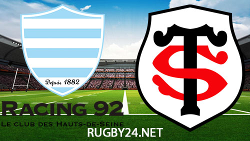 Racing 92 vs Toulouse Rugby 28 January 2024 Full Match Replay Top 14