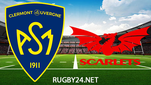 Clermont vs Scarlets Rugby 13 January 2024 Full Match Replay Challenge Cup