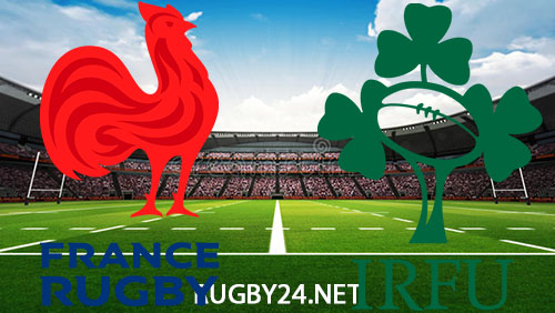 France vs Ireland Six Nations Rugby Full Match Replay 2 February 2024