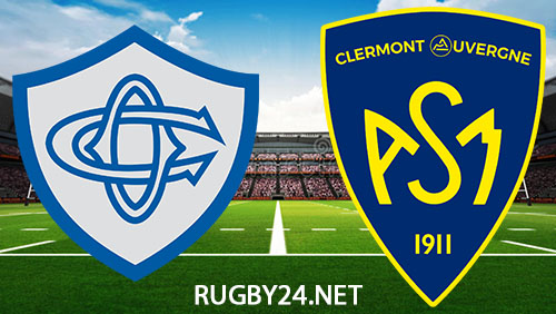 Castres vs Clermont Rugby 27 January 2024 Full Match Replay Top 14