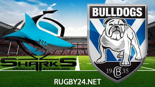 Cronulla Sharks vs Canterbury Bulldogs Full Match Replay 23 February 2024 NRL