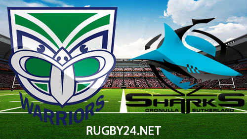 New Zealand Warriors vs Cronulla Sharks NRL Full Match Replay 8 March 2024