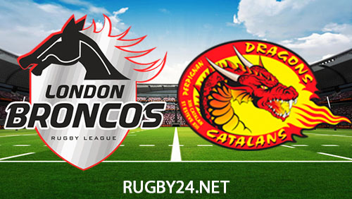 London Broncos vs Catalan Dragons 23 February 2024 Full Match Replay Super League Rugby League