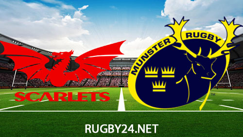 Scarlets vs Munster Rugby Full Match Replay 16 February 2024 United Rugby Championship