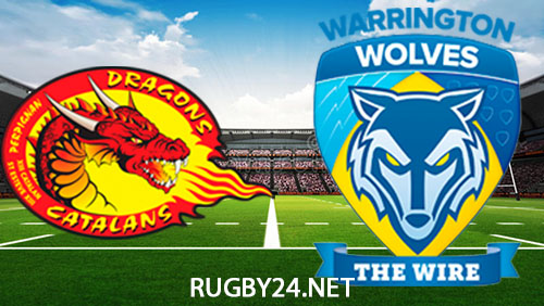Catalan Dragons vs Warrington Wolves 17 February 2024 Full Match Replay Super League Rugby League