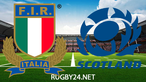 Italy vs Scotland Six Nations Rugby Full Match Replay 9 March 2024