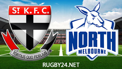 St. Kilda Saints vs North Melbourne Kangaroos Full Match Replay 3 March 2024 AFL