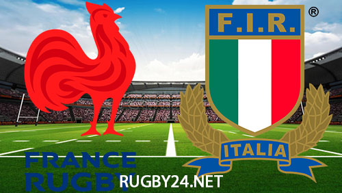 France vs Italy Six Nations Rugby Full Match Replay 25 February 2024