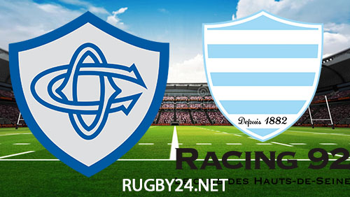 Castres Olympique vs Racing 92 Rugby 23 March 2024 Full Match Replay Top 14