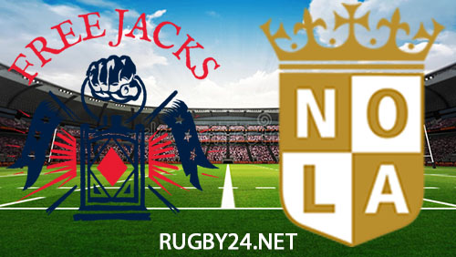New England Free Jacks vs NOLA Gold 16 March 2024 MLR Rugby Full Match Replay
