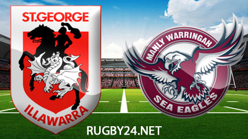 St. George Illawarra Dragons vs Manly Sea Eagles 30 March 2024 NRL Full Match Replay