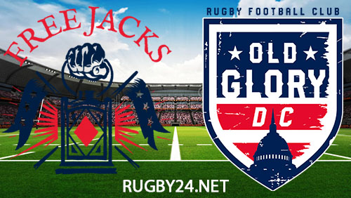 New England Free Jacks vs Old Glory DC 9 March 2024 MLR Rugby Full Match Replay