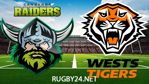 Canberra Raiders vs Wests Tigers NRL Full Match Replay 16 March 2024