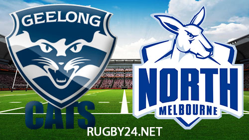 Geelong Cats vs North Melbourne Kangaroos Full Match Replay 14 April 2024 AFL