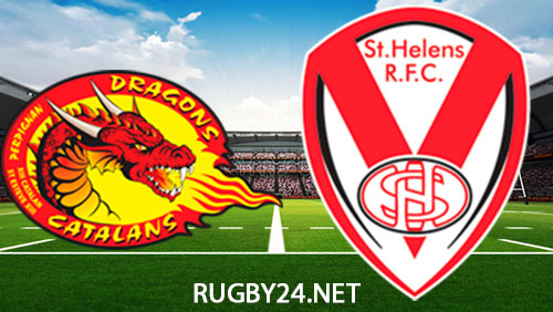 Catalans Dragons vs St Helens 6 April 2024 Full Match Replay Super League Rugby League