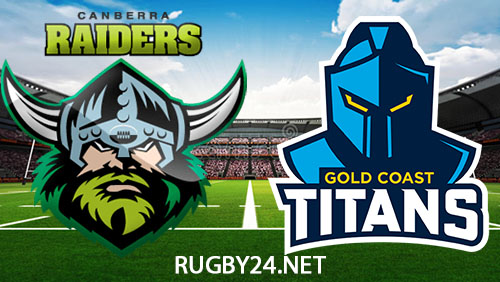 Canberra Raiders vs Gold Coast Titans 14 April 2024 NRL Full Match Replay