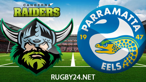 Canberra Raiders vs Parramatta Eels 7 April 2024 NRL Full Match Replay