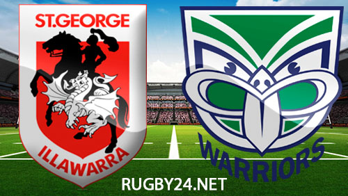 St. George Illawarra Dragons vs New Zealand Warriors 19 April 2024 NRL Full Match Replay