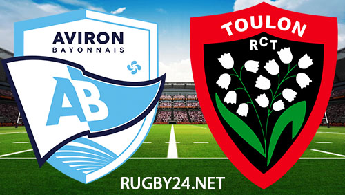 Bayonne vs Toulon Rugby 31 March 2024 Full Match Replay Top 14