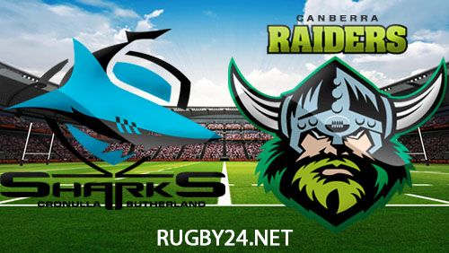 Cronulla Sharks vs Canberra Raiders 31 March 2024 NRL Full Match Replay