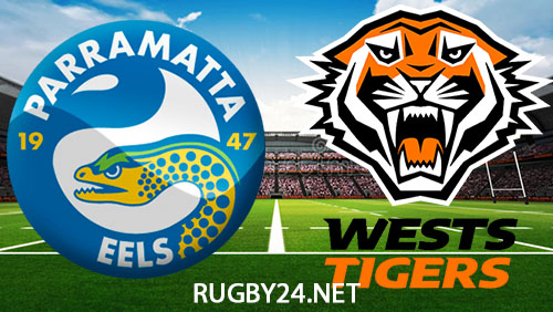 Parramatta Eels vs Wests Tigers 1 April 2024 NRL Full Match Replay