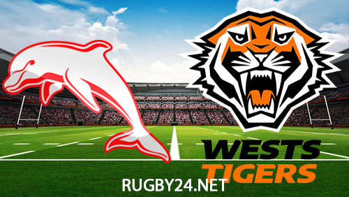 Dolphins vs Wests Tigers 6 April 2024 NRL Full Match Replay