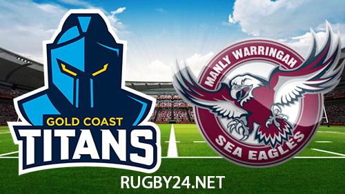 Gold Coast Titans vs Manly Sea Eagles 20 April 2024 NRL Full Match Replay