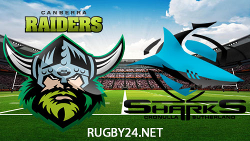 Canberra Raiders vs Cronulla Sharks 28 April 2024 NRL Full Match Replay