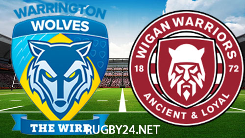 Warrington Wolves vs Wigan Warriors 1 June 2024 Full Match Replay Super League Rugby League