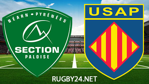 Pau vs Perpignan Rugby 8 June 2024 Full Match Replay Top 14