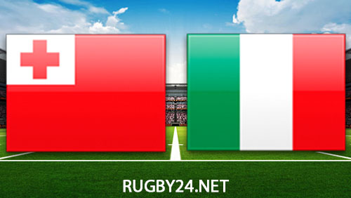 Tonga vs Italy Rugby 11 July 2024 Summer Nations Full Match Replay