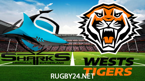 Cronulla Sharks vs Wests Tigers Full Match Replay 12 July 2024 NRL