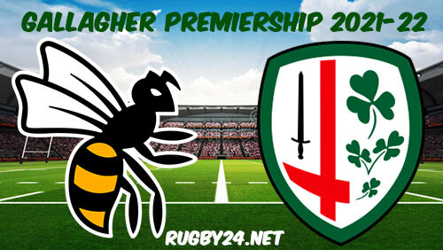 Wasps vs London Irish 26.12.2021 Rugby Full Match Replay Gallagher Premiership