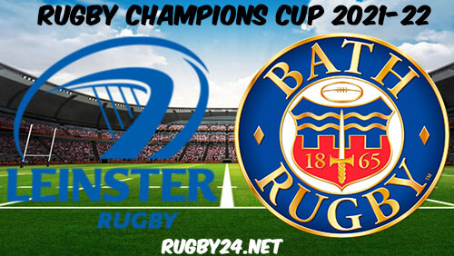 Leinster vs Bath Rugby 11.12.2021 Full Match Replay - Heineken Champions Cup