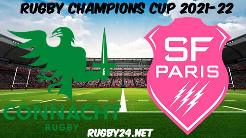 Connacht vs Stade Francais Paris Rugby 12.12.2021 Full Match Replay - Heineken Champions Cup
