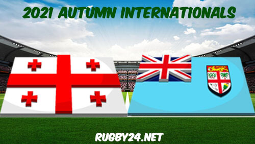 Georgia vs Fiji Rugby 20.11.2021 Full Match Replay 2021 Autumn Internationals Rugby